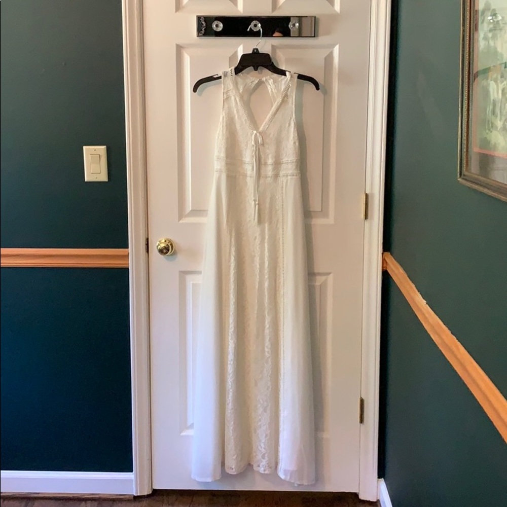 Ivory Lace Dress
